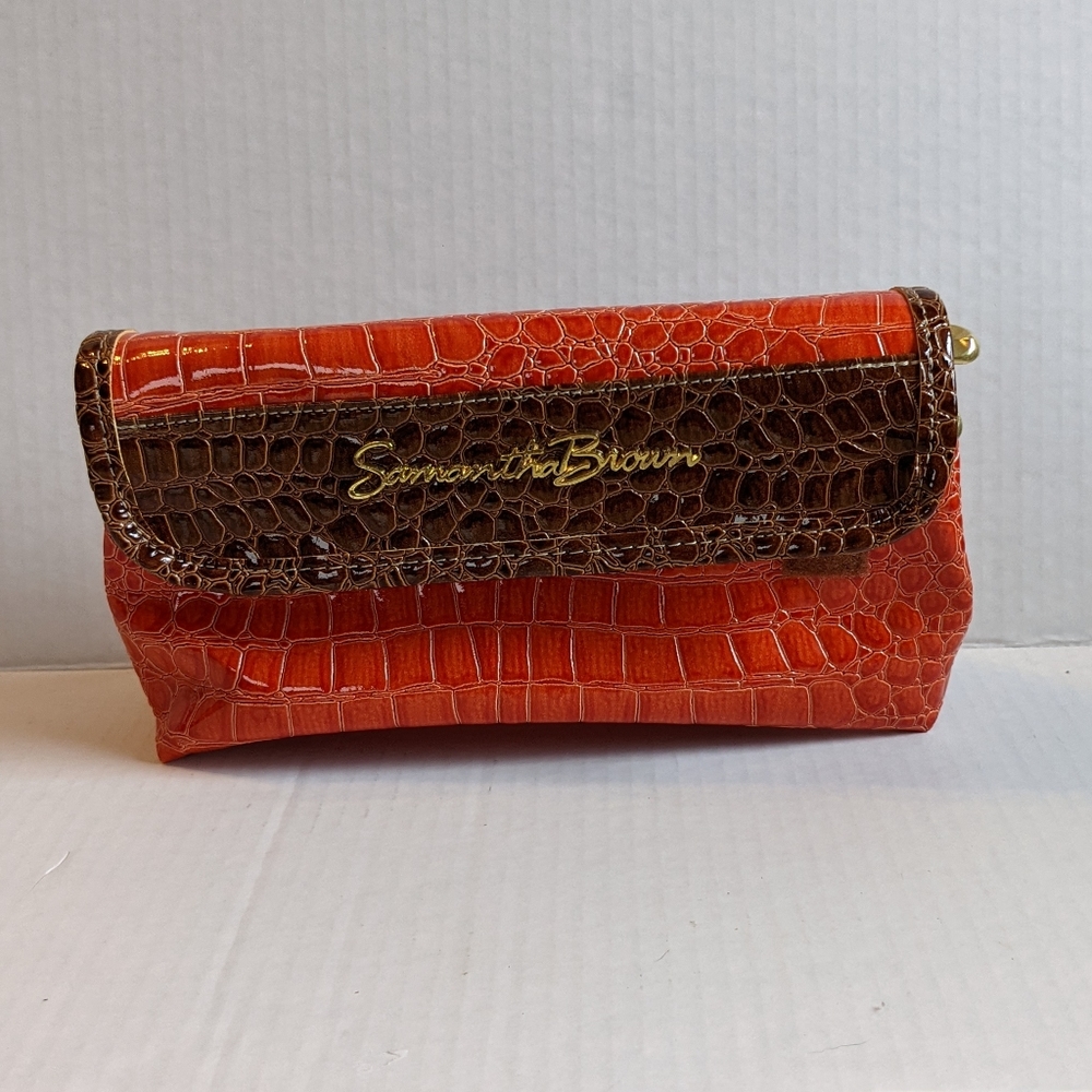 Samantha Brown cosmetic/makeup bag